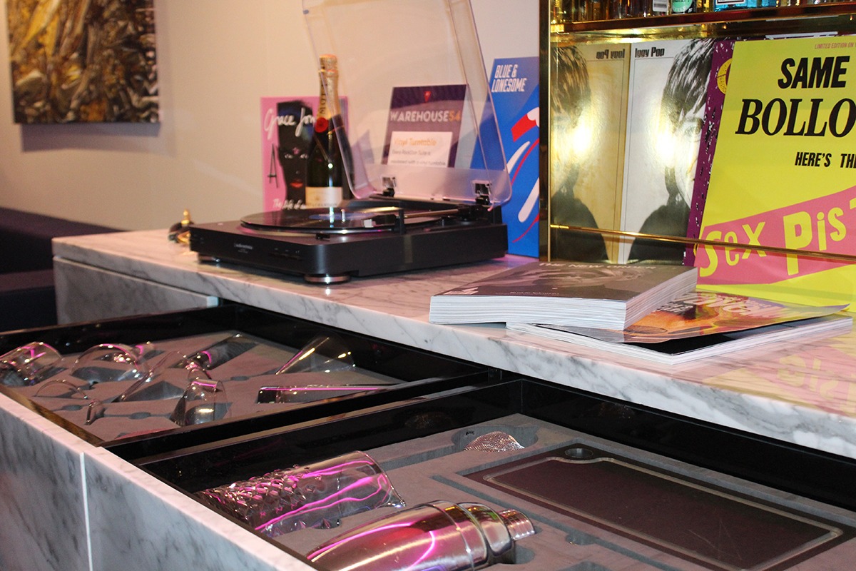 Virgin Voyages - RockStar Suite - Turntable & Mixology